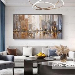 Yağlı Boya Dokulu Tablo