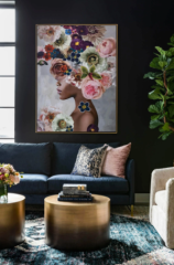 Foolish in Love II Yağlıboya Dokulu Tablo