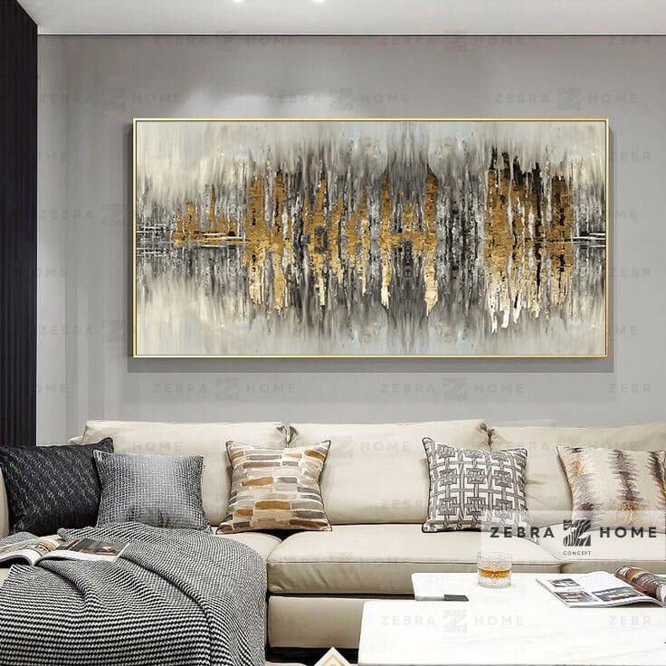 Yağlı Boya Dokulu Tablo