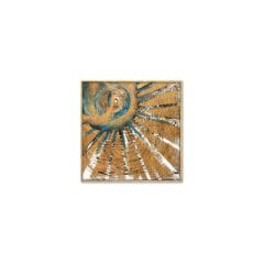 Soyut Güneş Yağlı Boya Dokulu Tablo