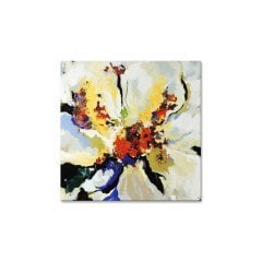 Renkli Hayaller Yağlı Boya Dokulu Tablo