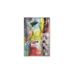 Street Wall Yağlı Boya Dokulu Tablo