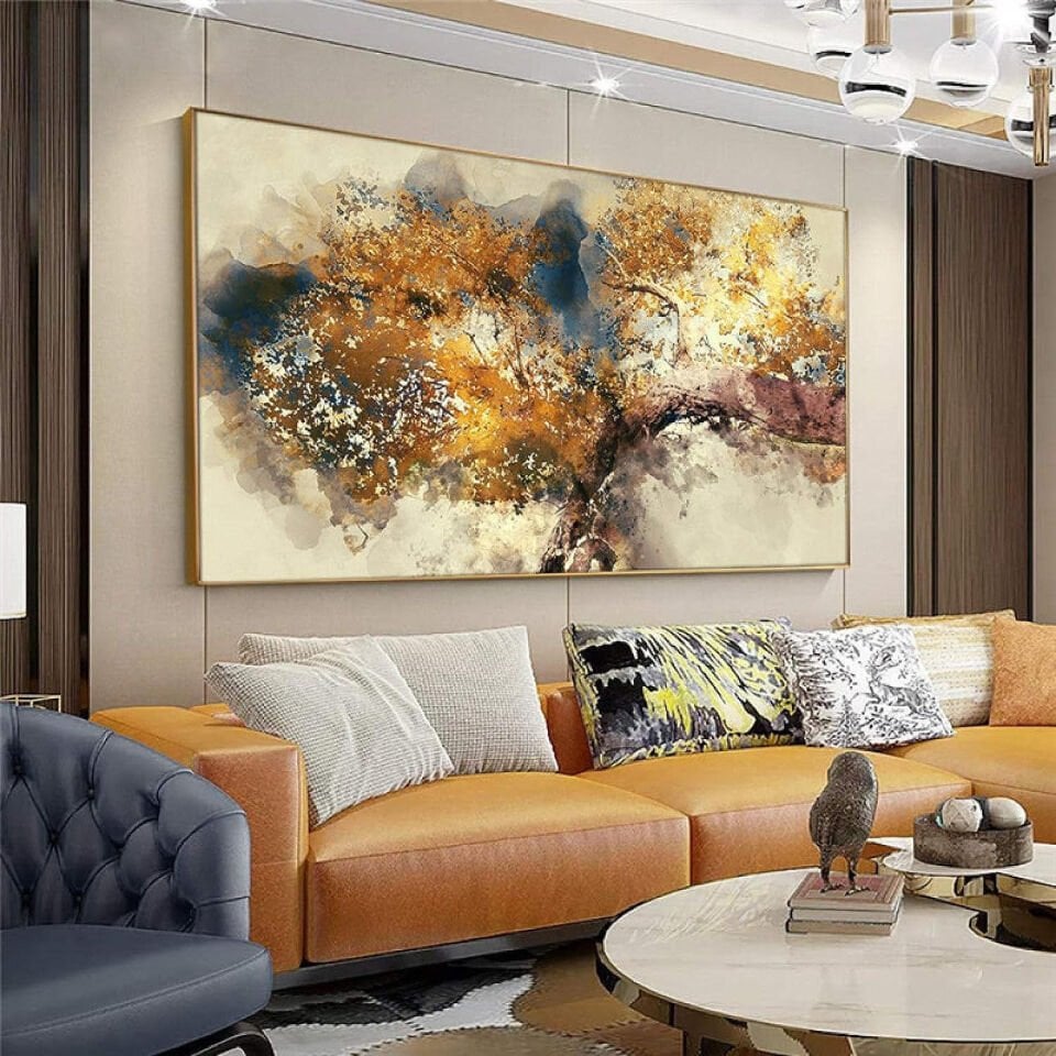Yağlı Boya Dokulu Tablo