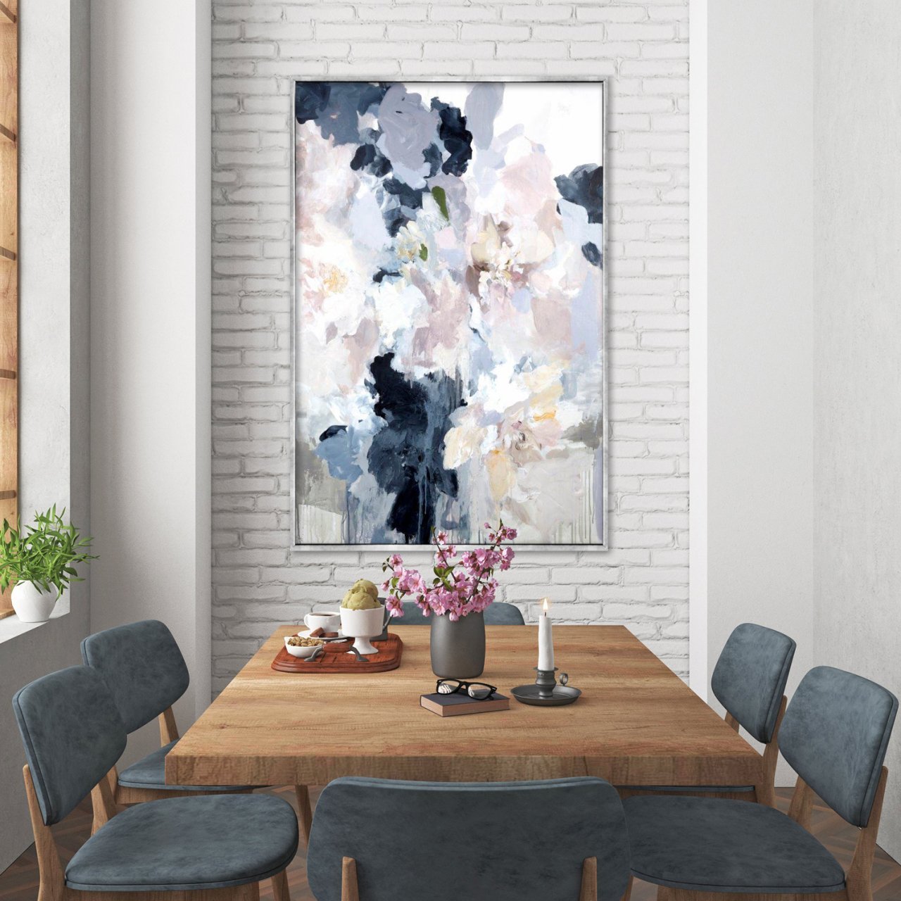 Cloudy Morning Yağlı Boya Dokulu Tablo