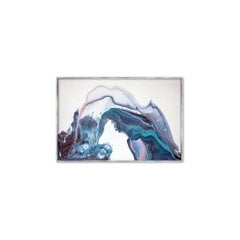 Abstract Splash Yağlı Boya Dokulu Tablo