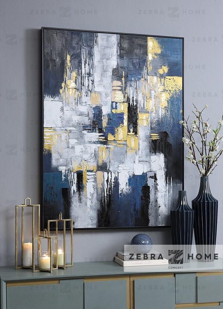 Yağlı Boya Dokulu Tablo