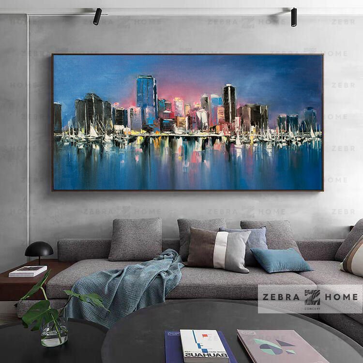 Yağlı Boya Dokulu Tablo