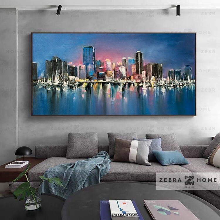 Yağlı Boya Dokulu Tablo