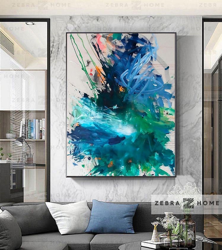 Yağlı Boya Dokulu Tablo