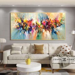 Yağlı Boya Dokulu Tablo