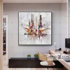 Yağlı Boya Dokulu Tablo