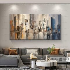 Yağlı Boya Dokulu Tablo