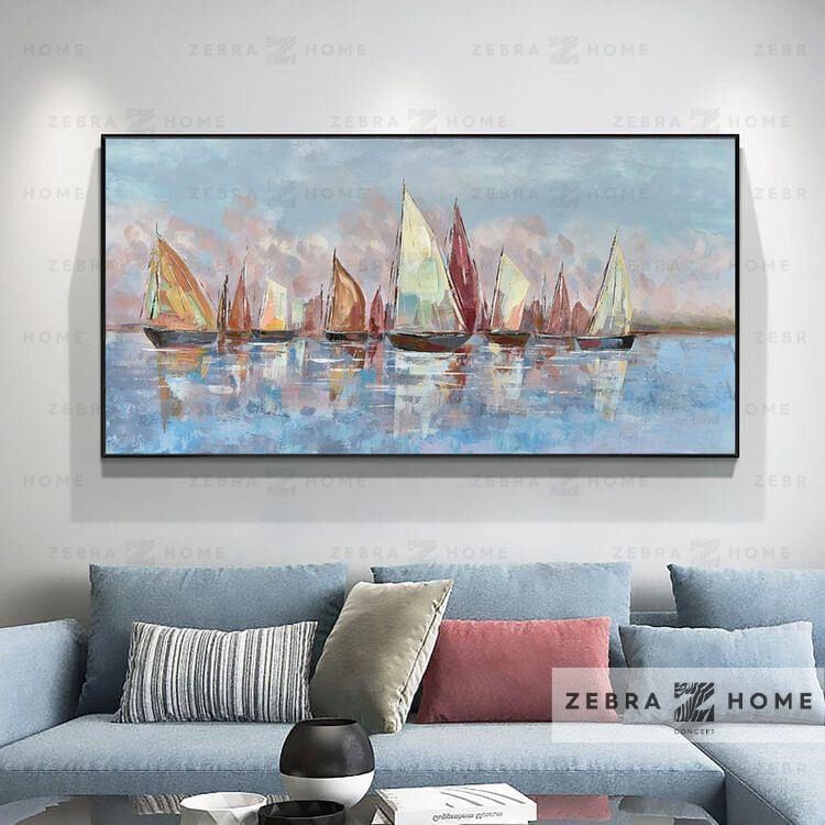 Yağlı Boya Dokulu Tablo