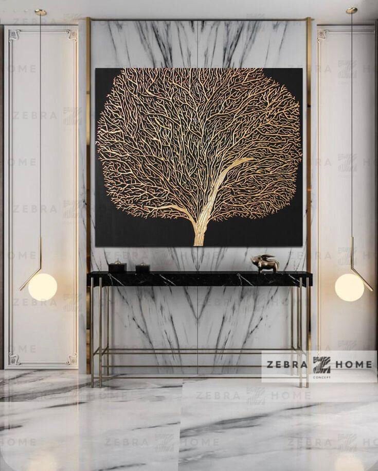 Yağlı Boya Dokulu Tablo