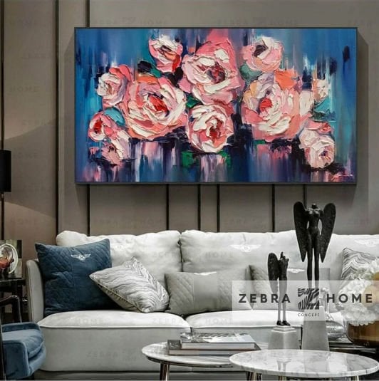 Yağlı Boya Dokulu Tablo