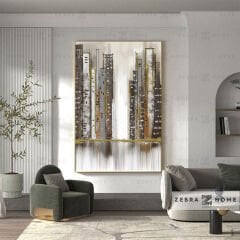 Yağlı Boya Dokulu Tablo