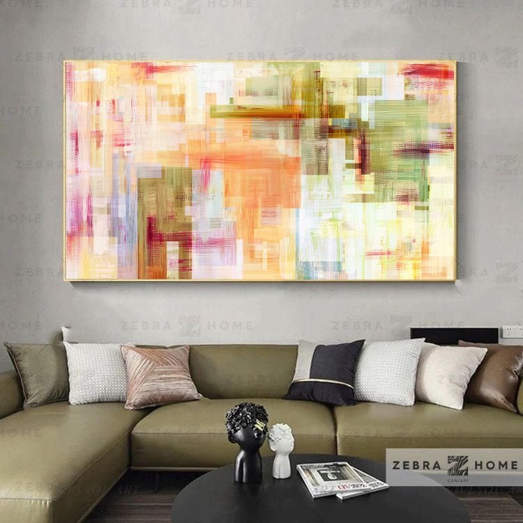 Yağlı Boya Dokulu Tablo