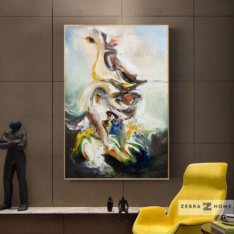 Yağlı Boya Dokulu Tablo